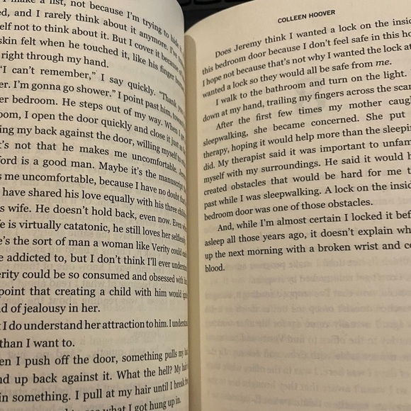 Verity by Colleen Hoover Book - Picture 3 of 4